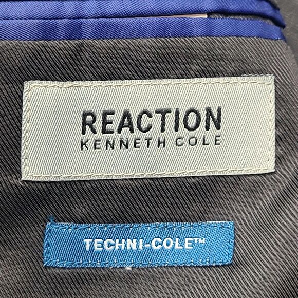 Kenneth Cole Reaction Blazer Mens 36R Techni-Cole Stretch Suit Jacket Modern Fit - Picture 5 of 8